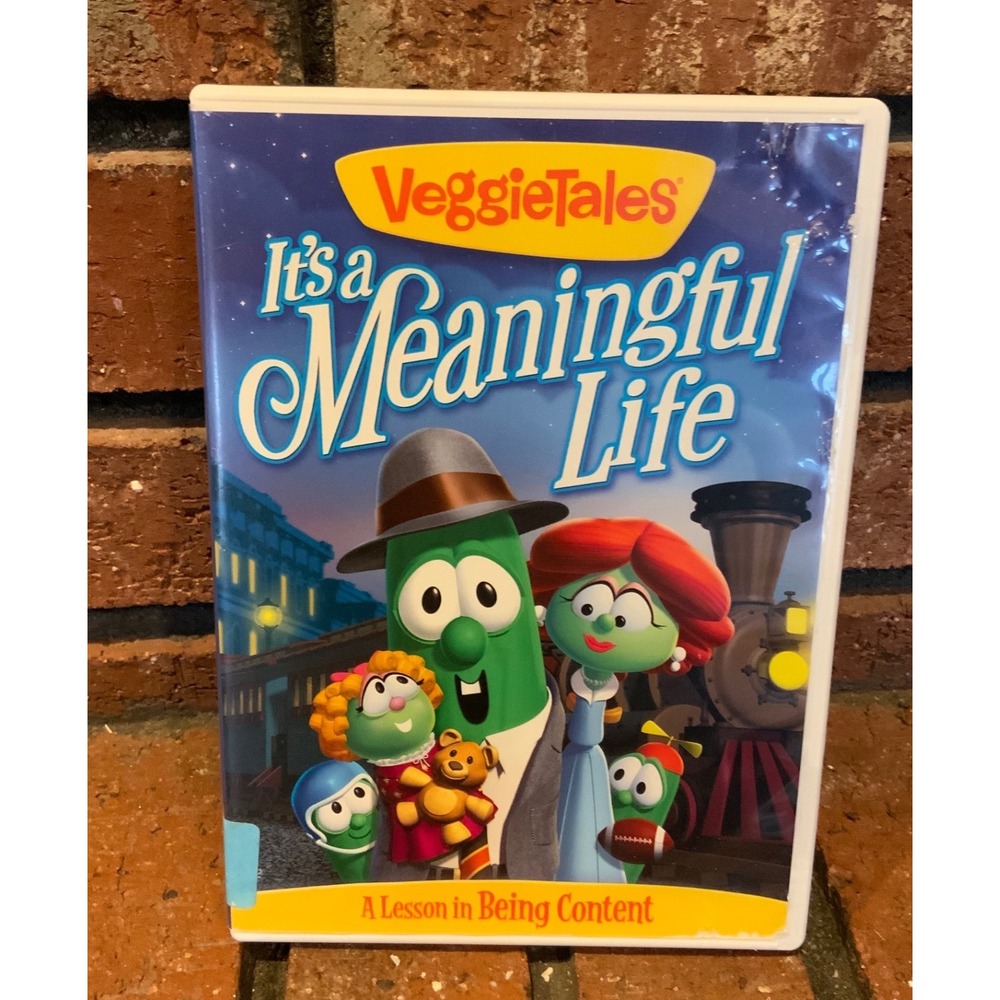 Veggie Tales: It's a Meaningful Life DVD 2010 Lesson on Being Content